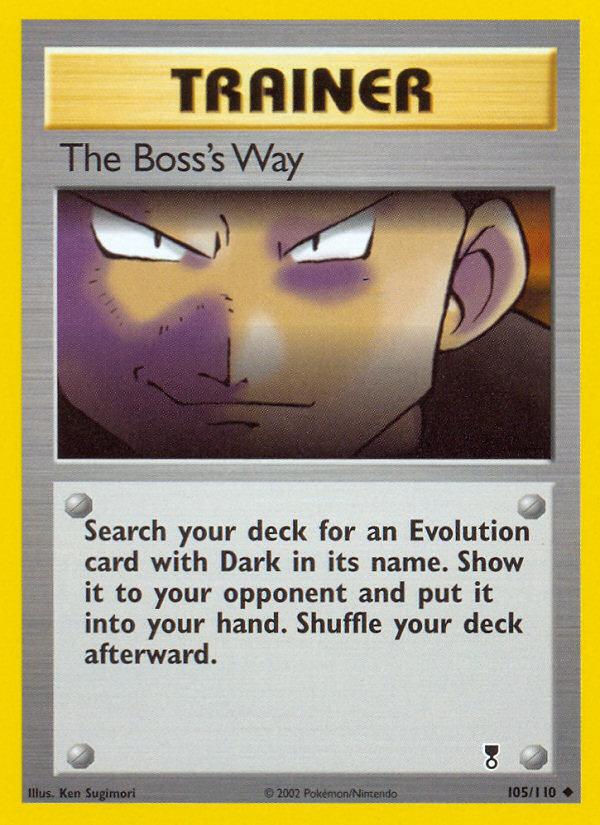 The Boss's Way (English)