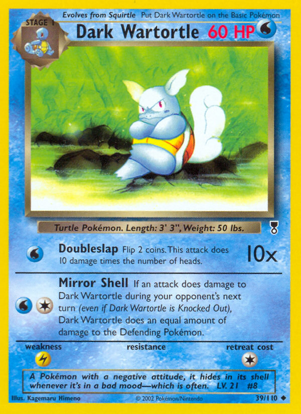 Dark Wartortle (English)