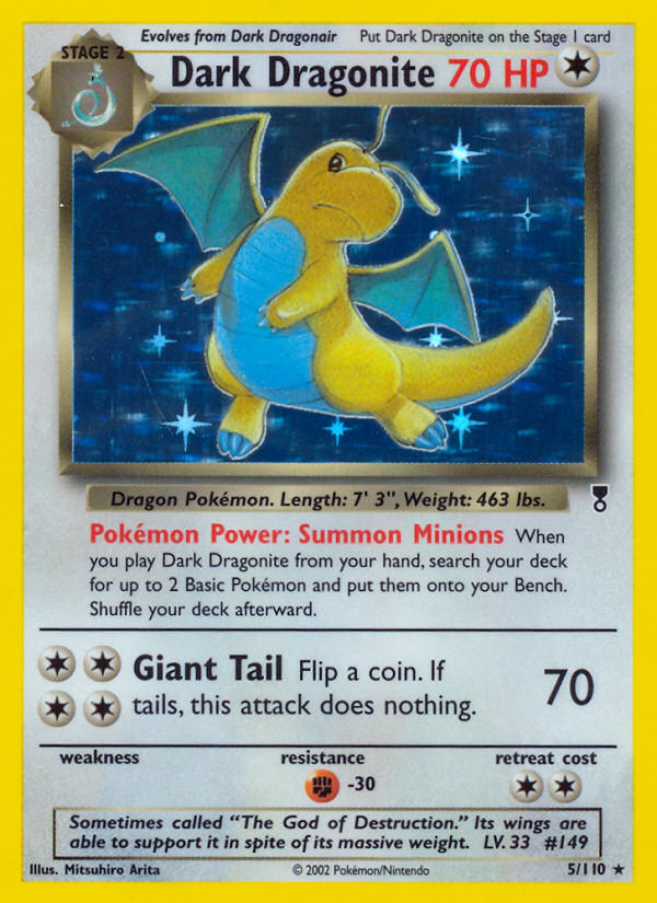 Dark Dragonite (English)