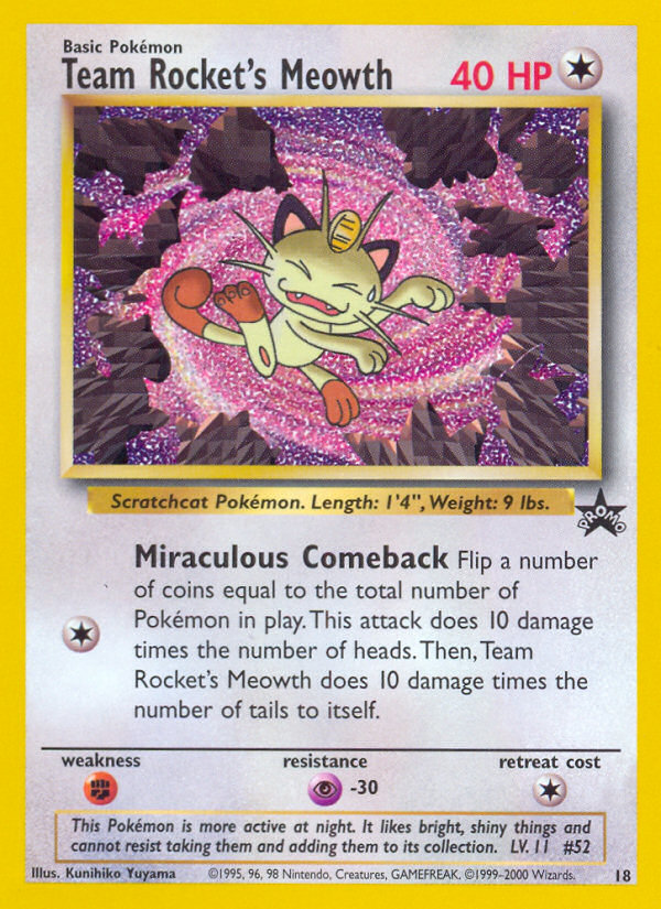 Team Rocket's Meowth (English)
