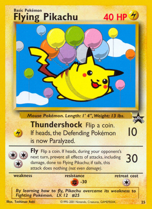 Flying Pikachu (English)