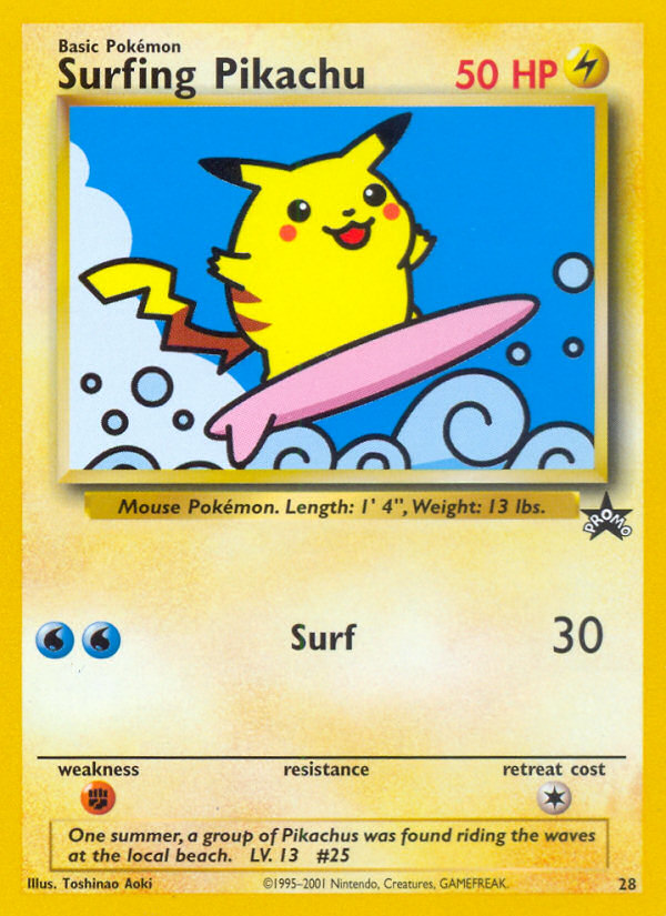 Surfing Pikachu (English)