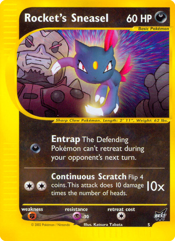 Rocket's Sneasel (English)
