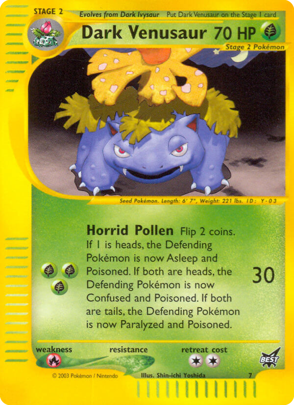 Dark Venusaur (English)