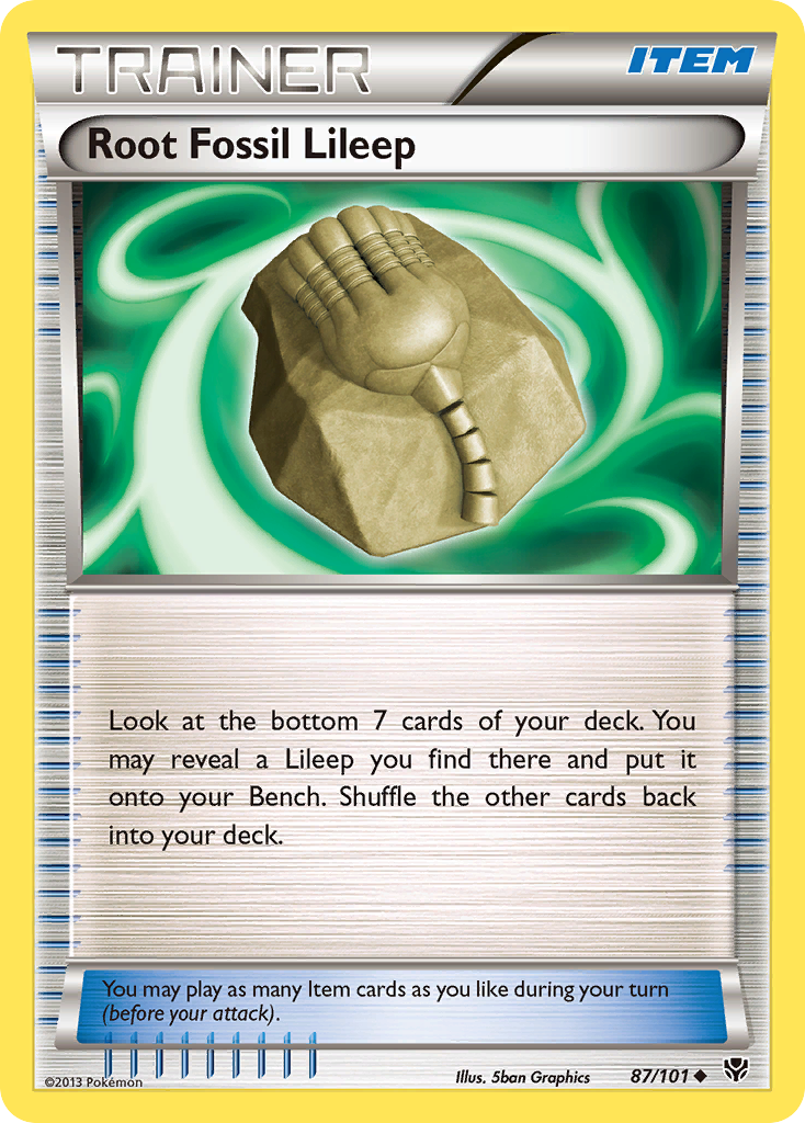 Root Fossil Lileep (English)