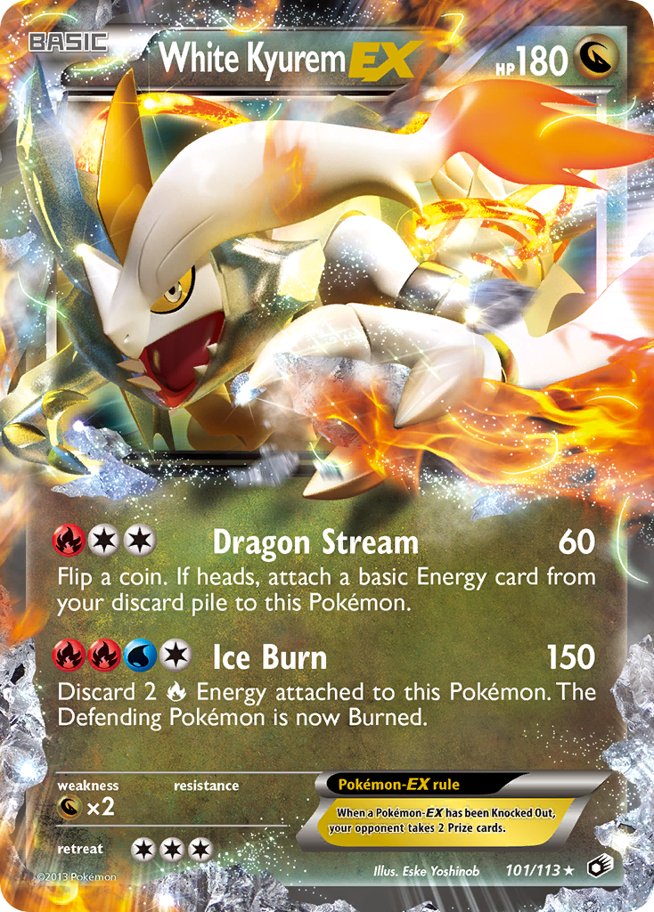 White Kyurem-EX (English)