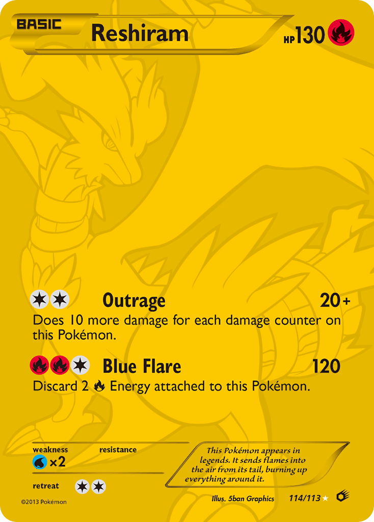 Reshiram (HR) (English)