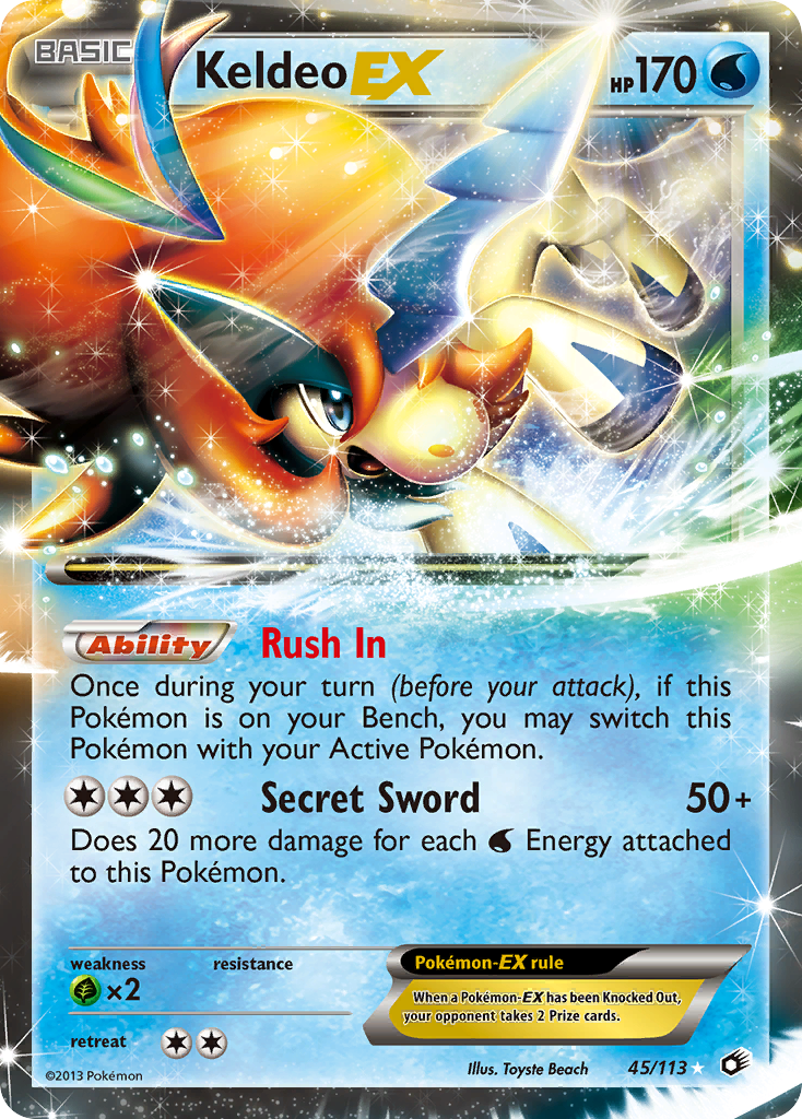 Keldeo-EX (English)