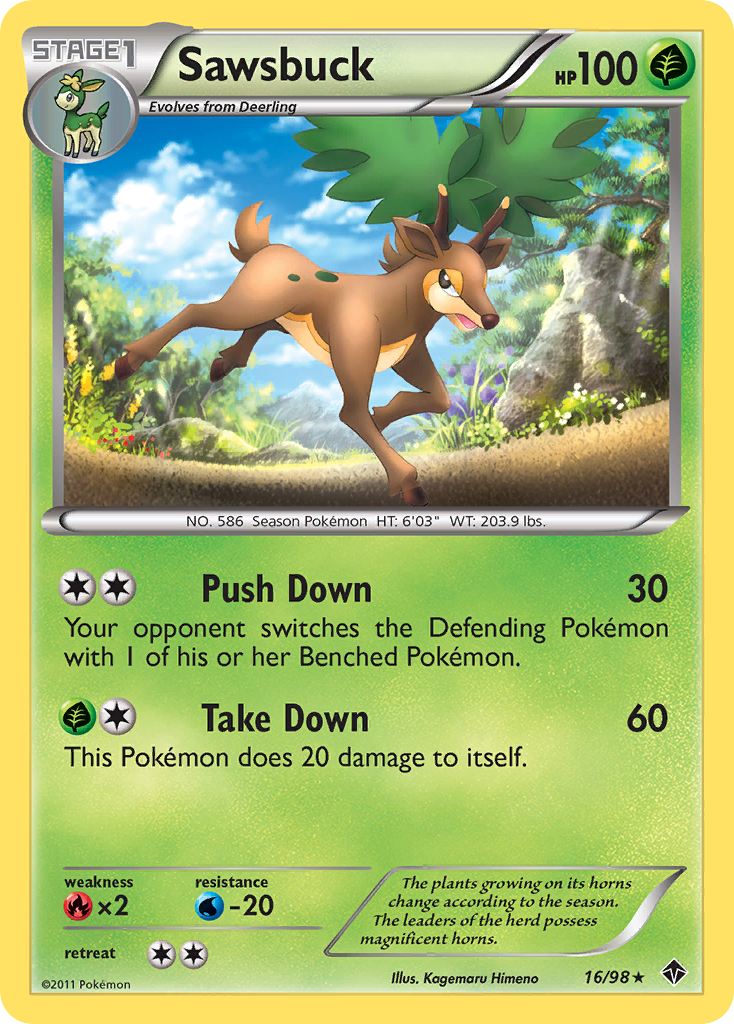 Sawsbuck (English)