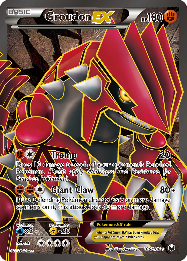 Groudon-EX (English)