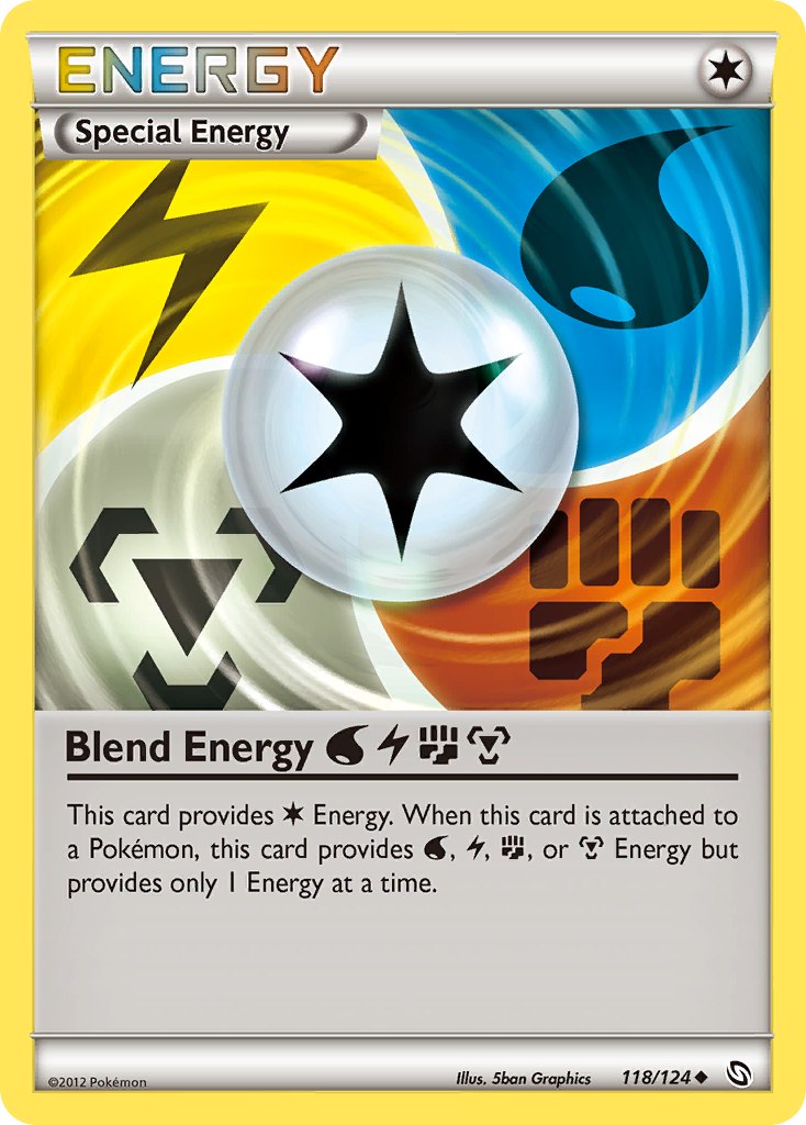 Blend Energy WaterLightningFightingMetal (English)