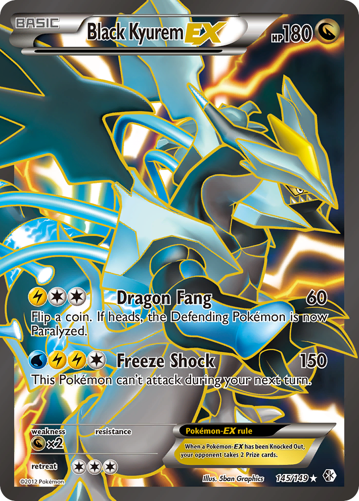 Black Kyurem-EX (English)