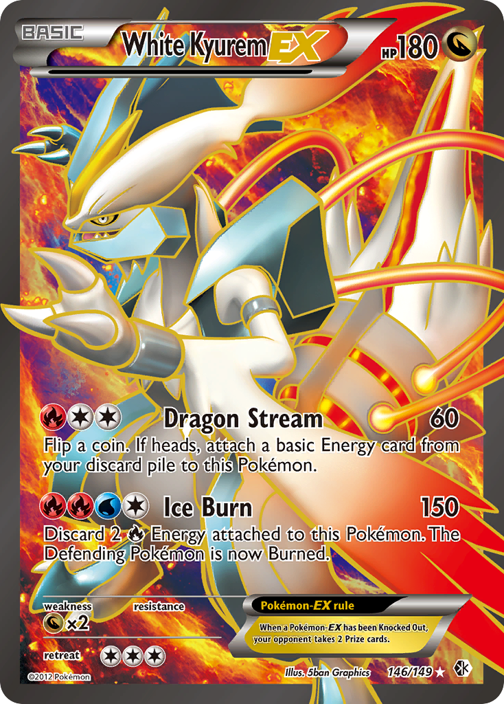 White Kyurem-EX (English)