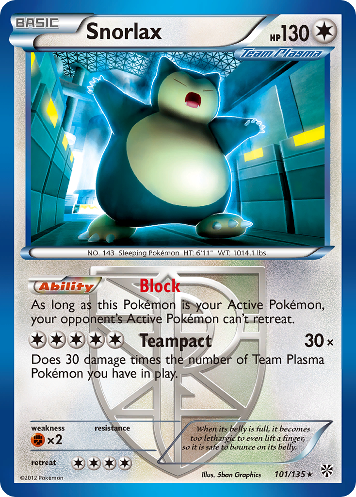 Snorlax (English)