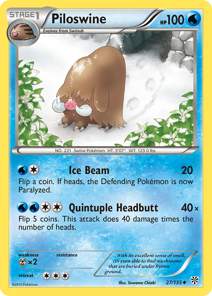 Piloswine (English)
