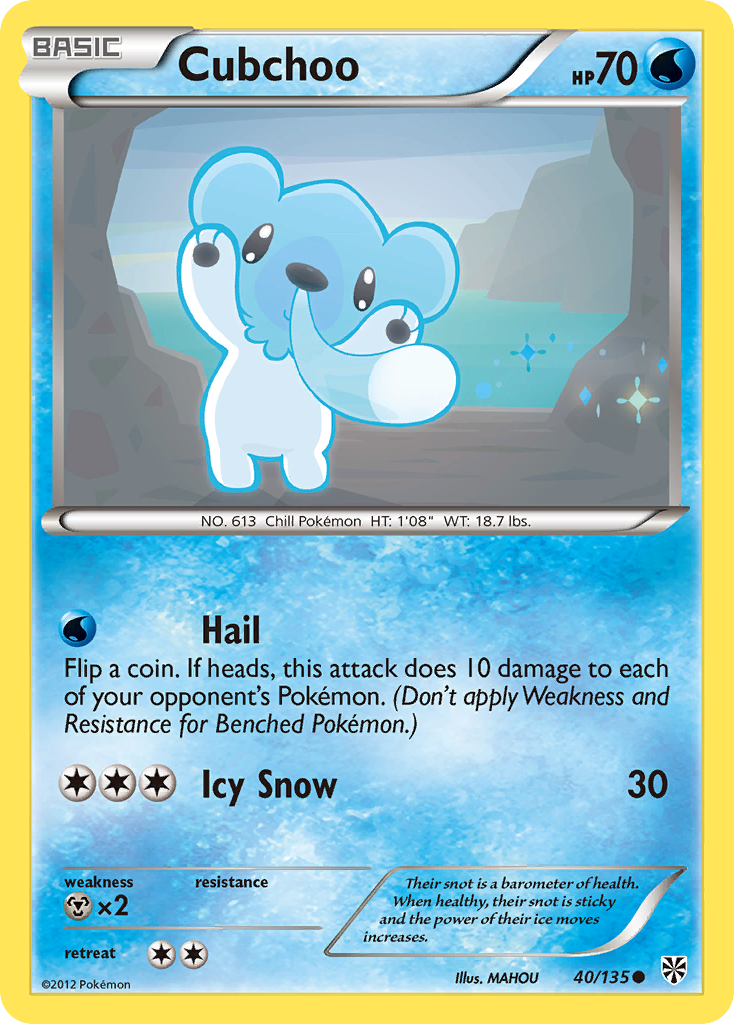 Cubchoo (English)