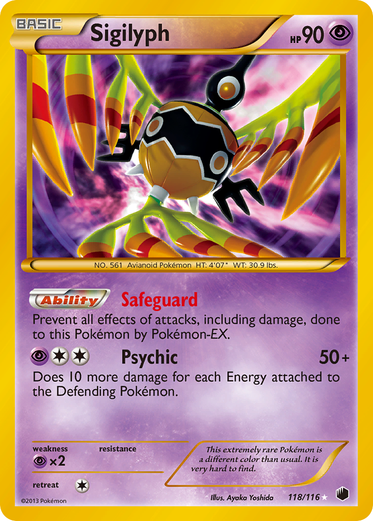Sigilyph (HR) (English)