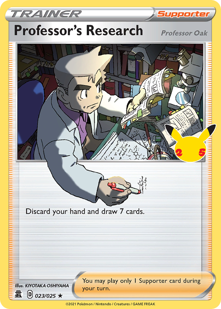 Professor's Research (Professor Oak) (English)
