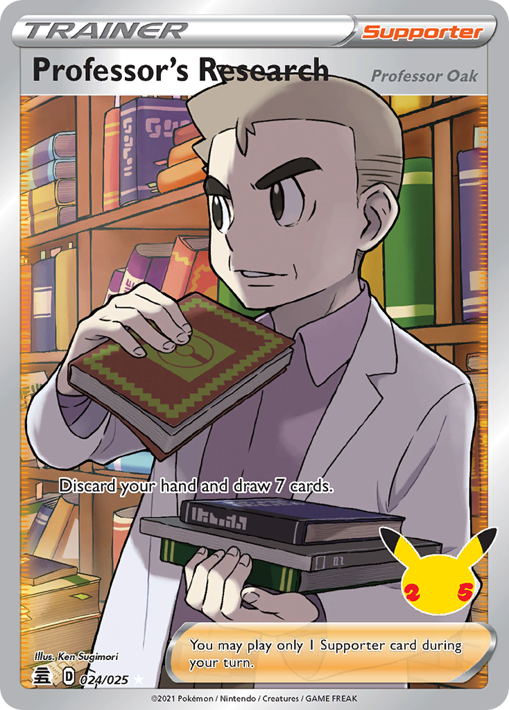 Professor's Research (Professor Oak) (English)