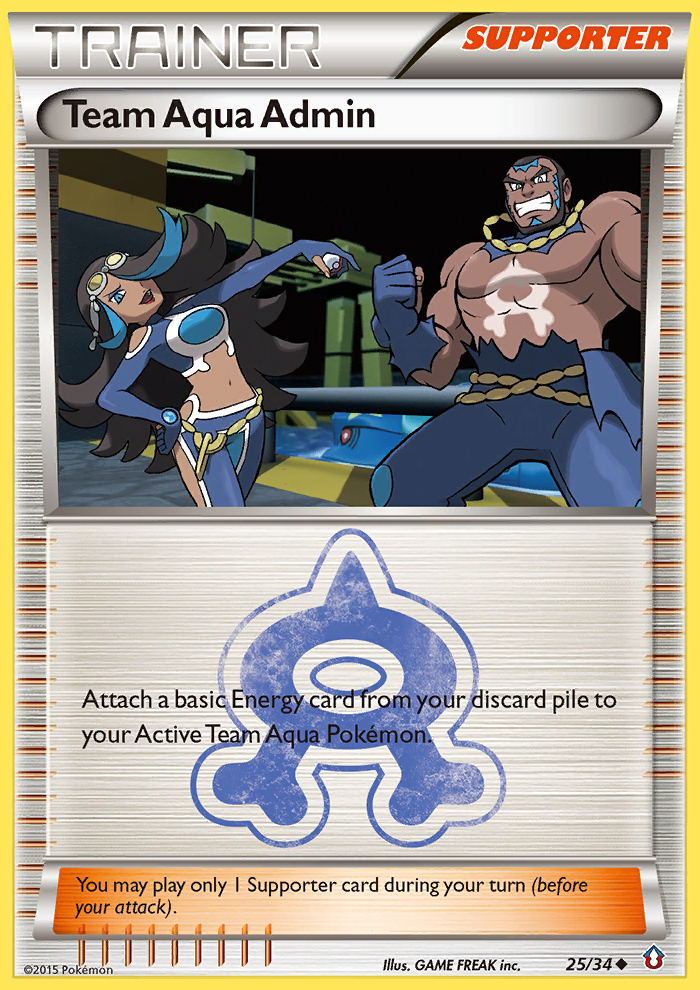 Team Aqua Admin (English)