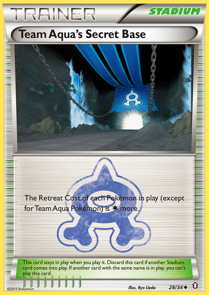 Team Aqua's Secret Base (English)