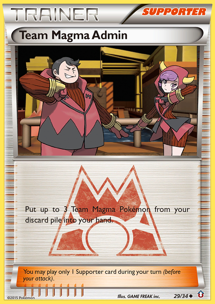 Team Magma Admin (English)