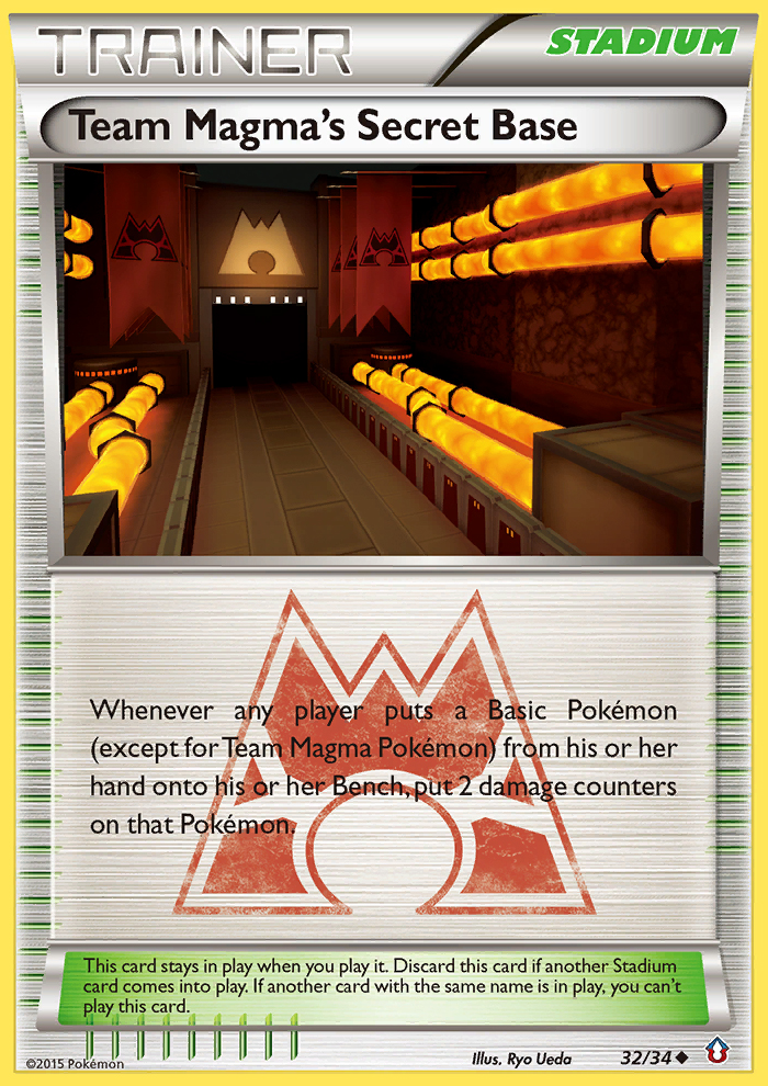 Team Magma's Secret Base (English)