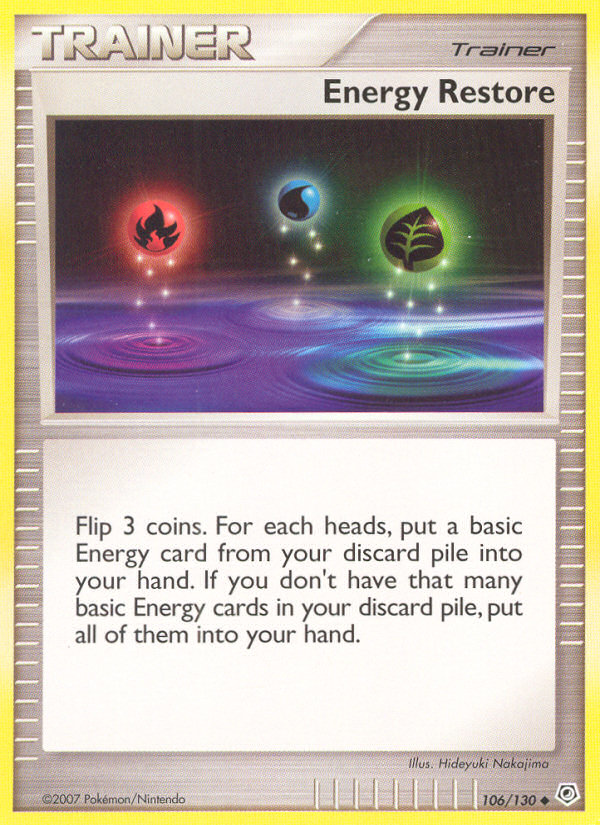Energy Restore (English)