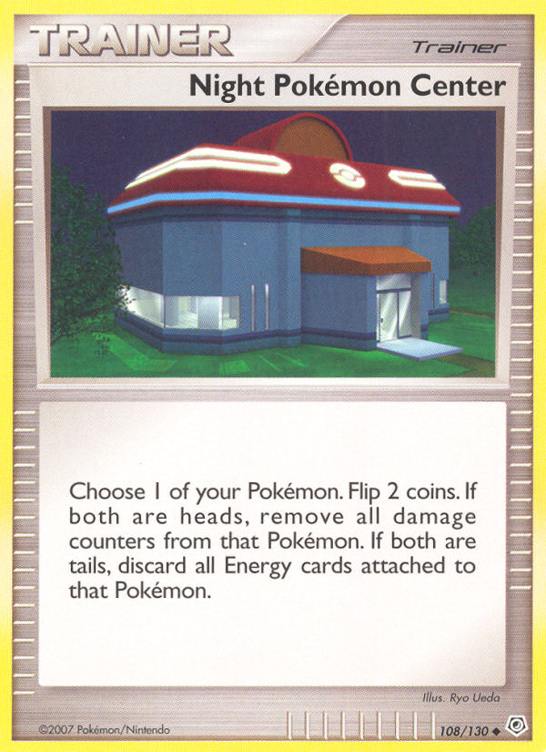 Night Pokémon Center (English)