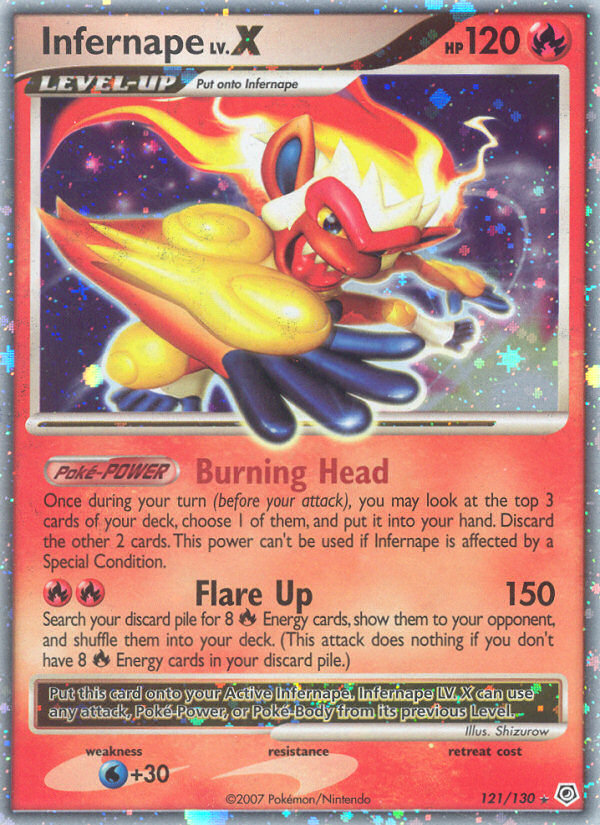 Infernape LV.X (English)