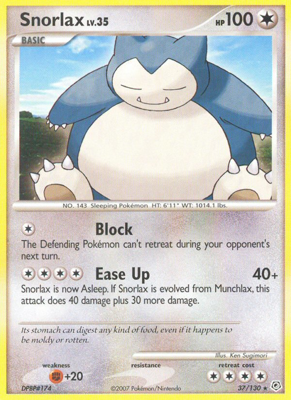 Snorlax (English)