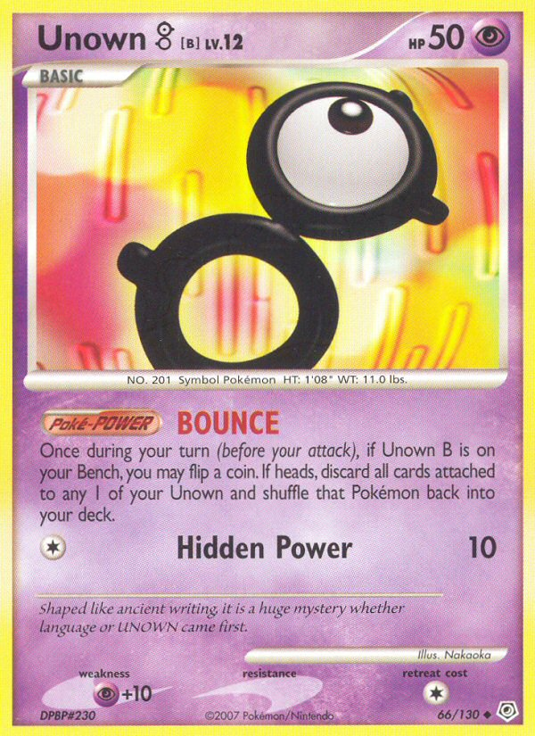 Unown [B] (English)