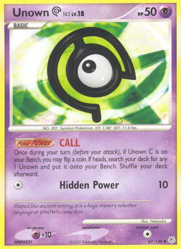 Unown [C] (English)