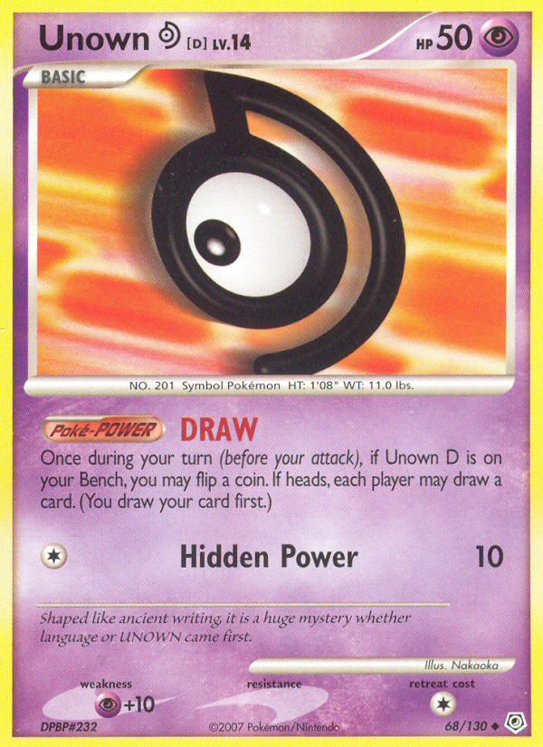 Unown [D] (English)