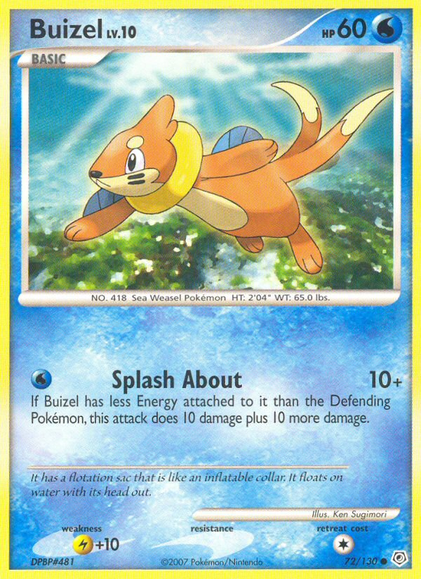 Buizel (English)