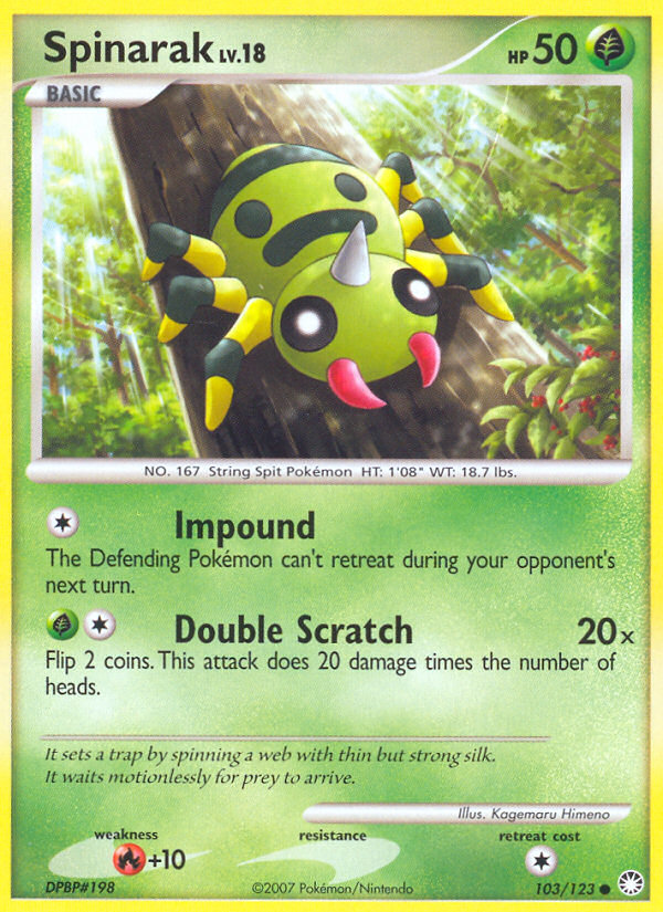Spinarak (English)