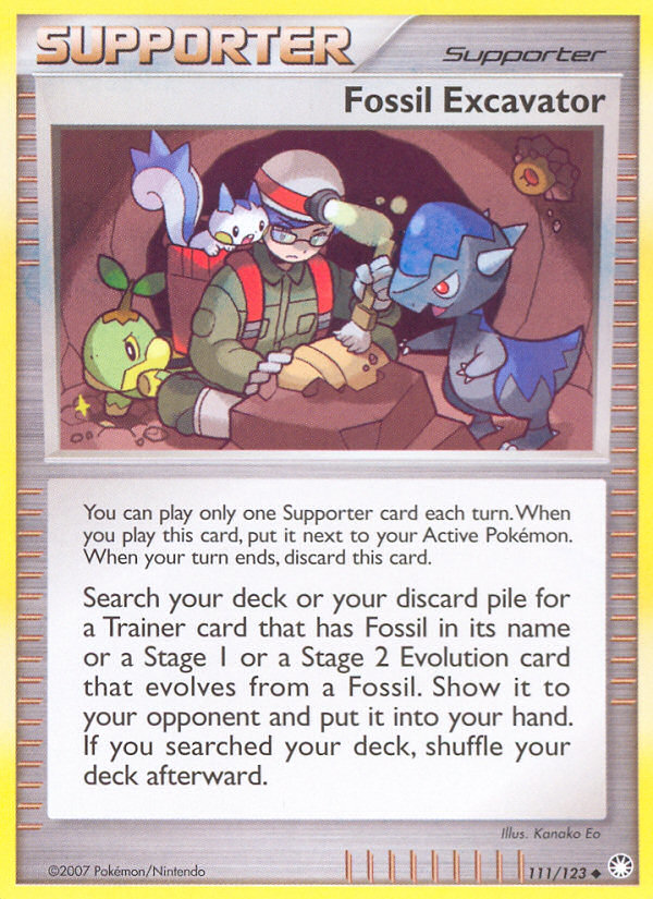 Fossil Excavator (English)