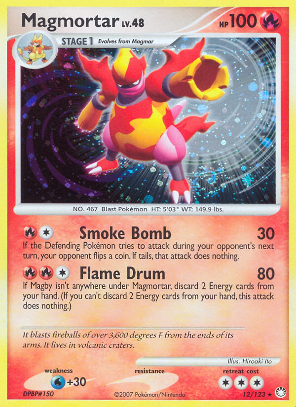 Magmortar (English)