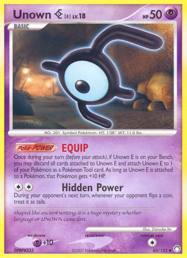 Unown [E] (English)