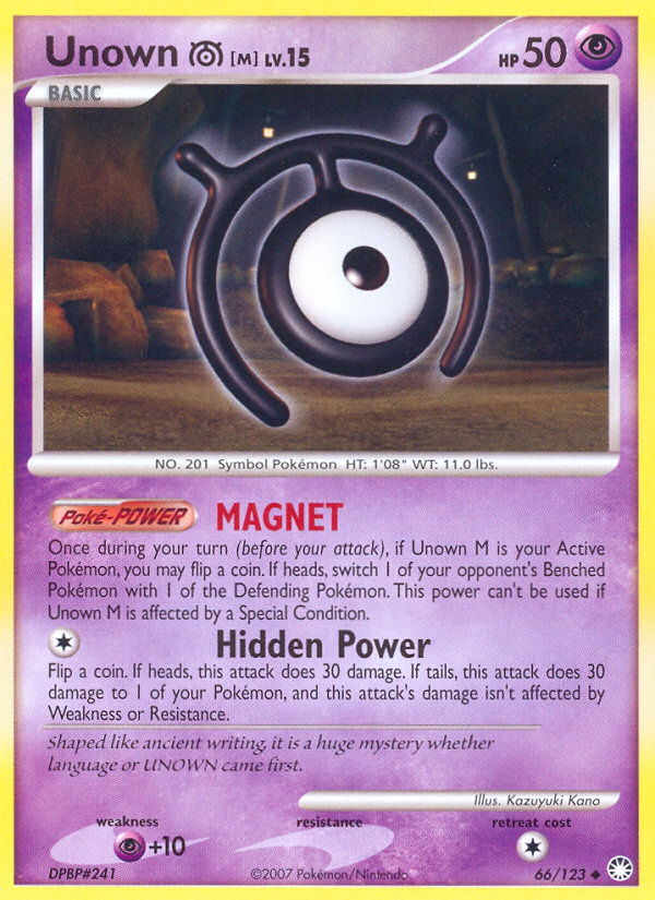 Unown [M] (English)