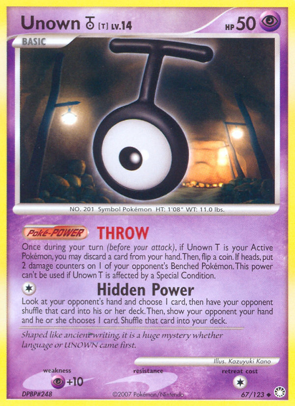 Unown [T] (English)