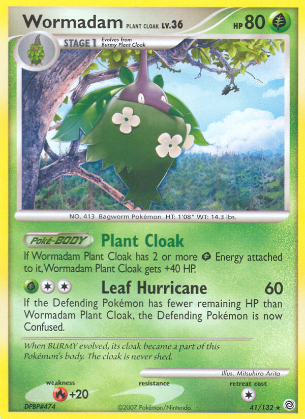 Wormadam Plant Cloak (English)