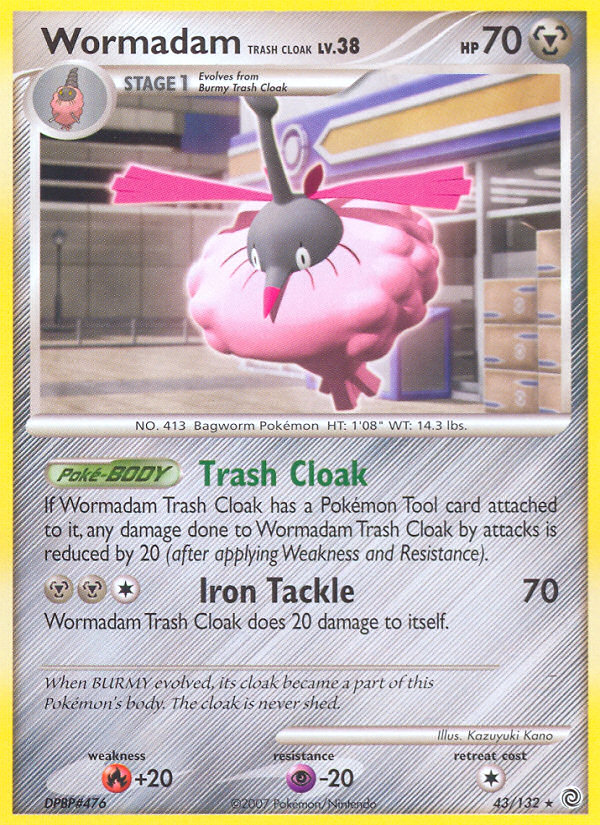 Wormadam Trash Cloak (English)