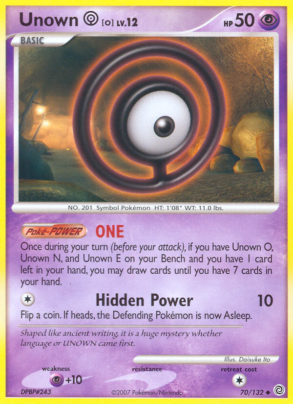 Unown [O] (English)