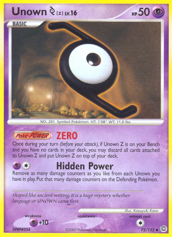 Unown [Z] (English)