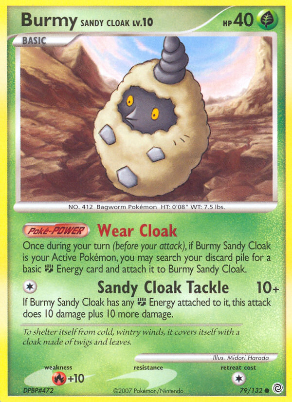 Burmy Sandy Cloak (English)