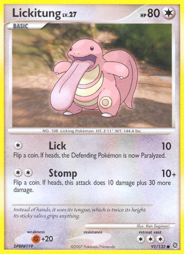 Lickitung (English)