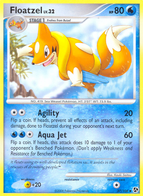 Floatzel (English)