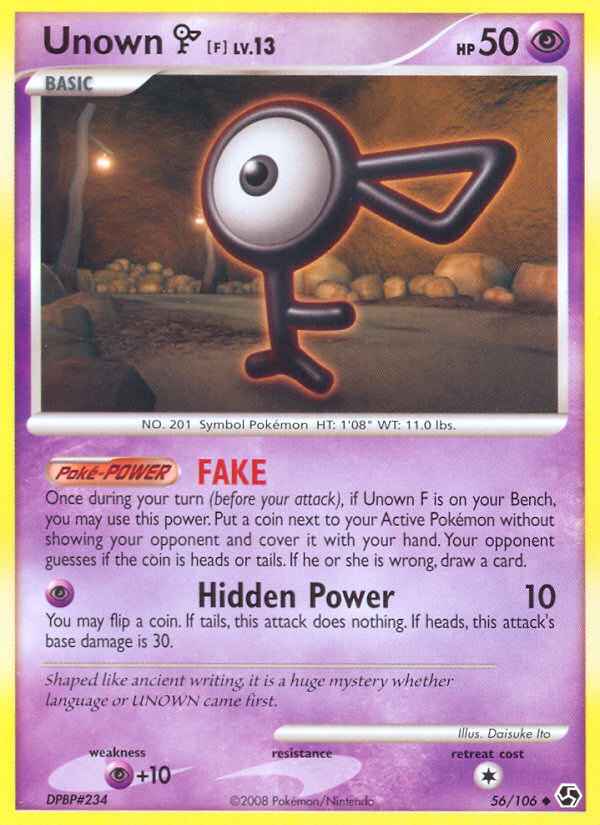Unown [F] (English)
