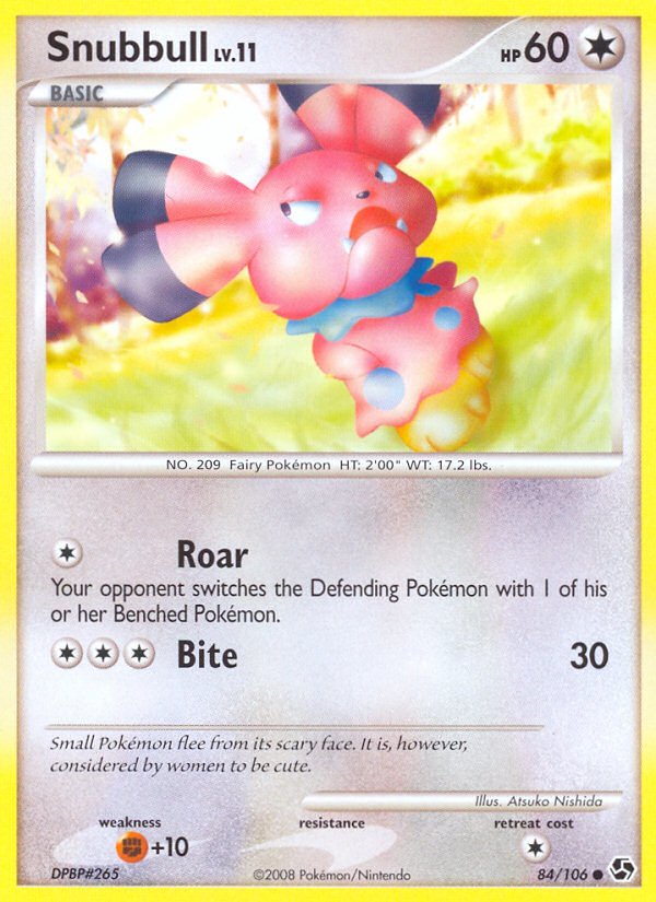 Snubbull (English)